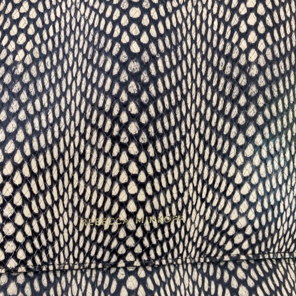 Rebecca Minkoff leather snake print bag - Picture 6 of 13